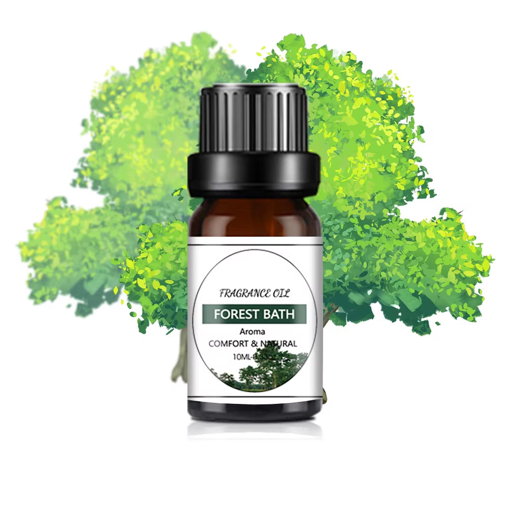 10ML Fragrance Oil Nature Plant Making Diffuser Essential Oils Strawberry Mango Pineapple Flavoring Oil for Diy Candle Soap