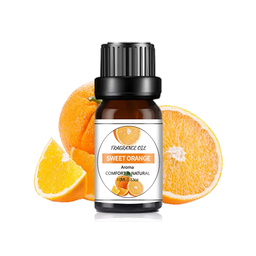 10ML Fragrance Oil Nature Plant Making Diffuser Essential Oils Strawberry Mango Pineapple Flavoring Oil for Diy Candle Soap